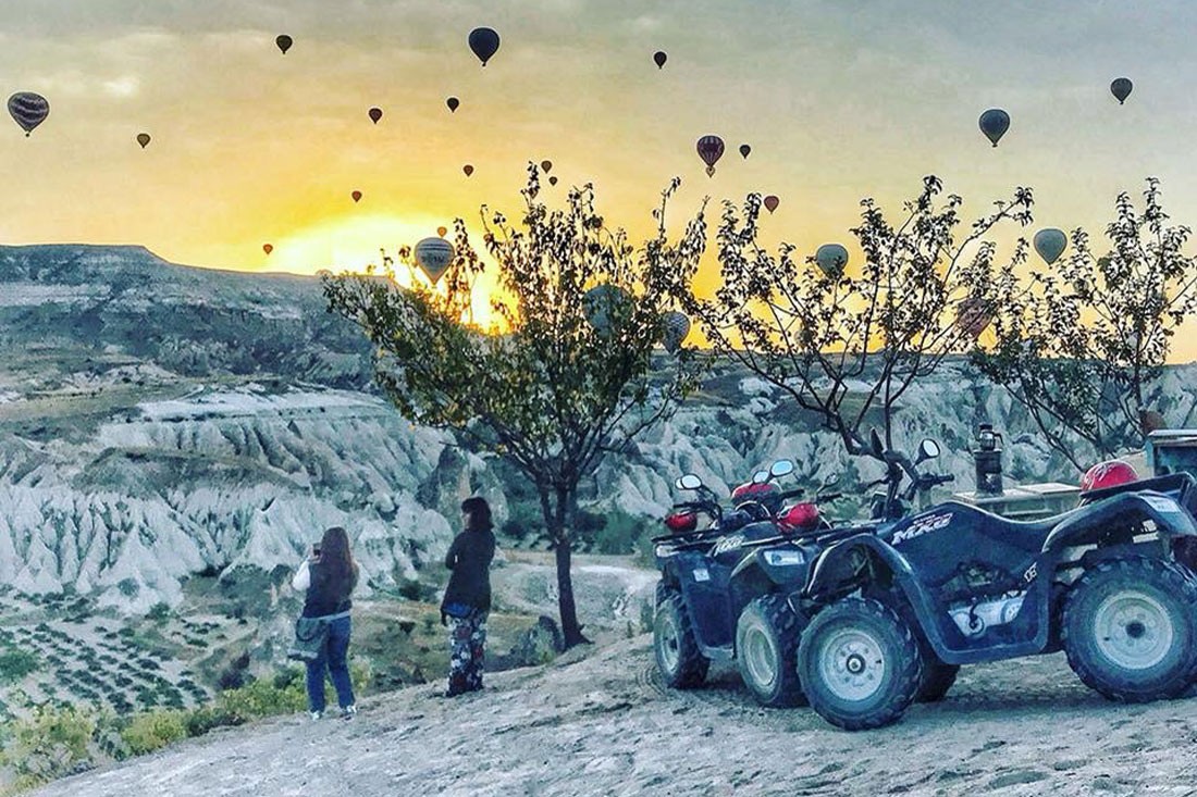 Exploring Cappadocia on Quad Safari